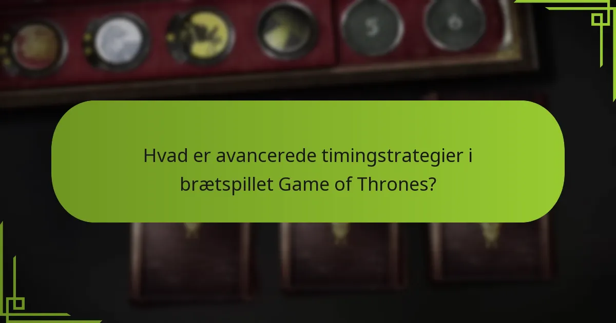 Hvordan fungerer reaktionsfaser i brætspillet Game of Thrones?