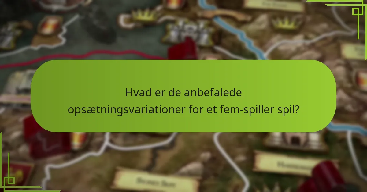 Hvordan kan balance opnås i et fem-spiller Game of Thrones brætspil?