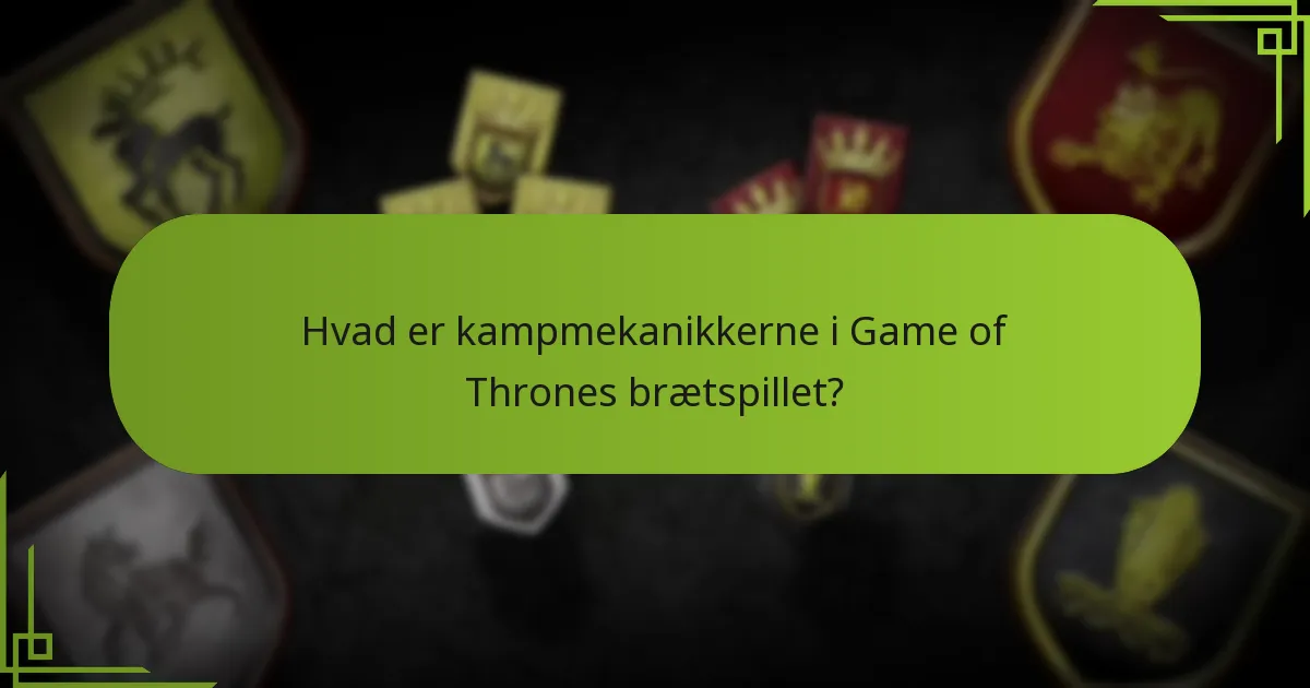 Hvordan er rækkefølgen af spillet struktureret i Game of Thrones brætspillet?