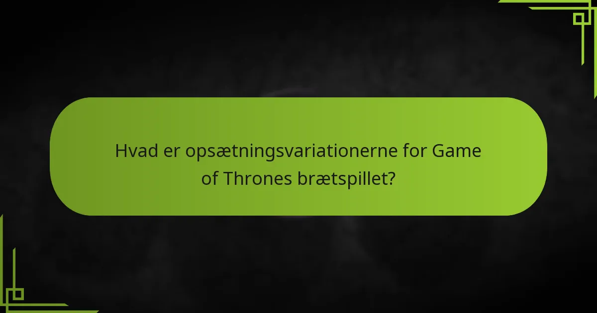 Hvad er de almindelige faldgruber i spilopsætning?