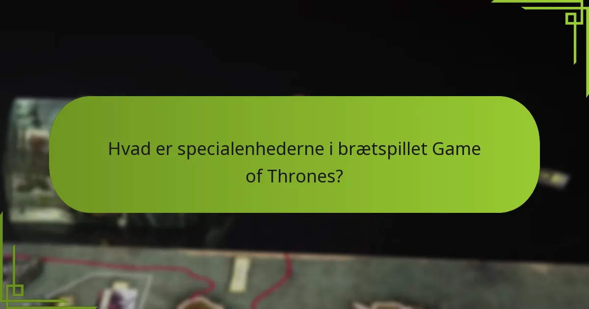 Hvilke unikke evner besidder specialenheder?