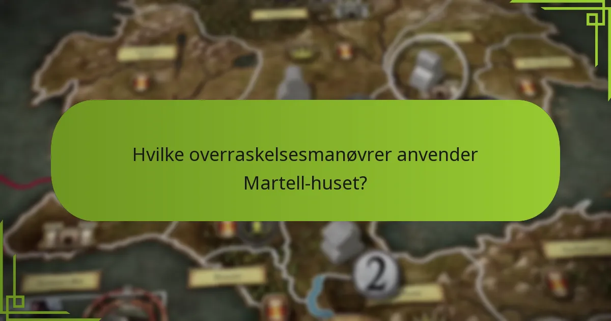 Hvilke historiske begivenheder har formet Martell-strategier?