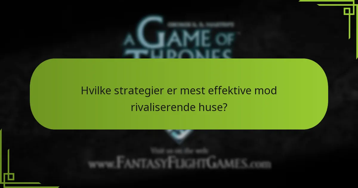 Hvilke unikke alliancer kan House Arryn danne?